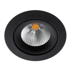 The Light Group Loftlamper|Indbygningsspots > SLC One 360° SunLike LED indbygningslampe sort 927