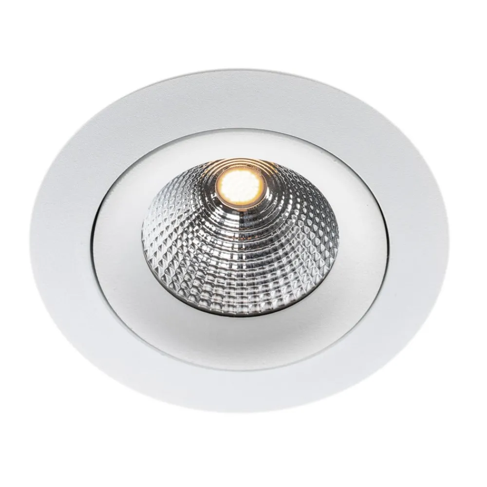 Loftlamper ^ The Light Group SLC One 360° SunLike LED indbygningslampe hvid 930