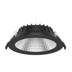 Indbygningsspots ^ The Light Group SLC Shift LED-indbygningsspot Ø 19cm CCT, sort
