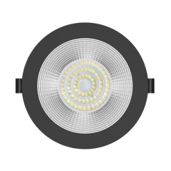 Indbygningsspots ^ The Light Group SLC Shift LED-indbygningsspot Ø 19cm CCT, sort