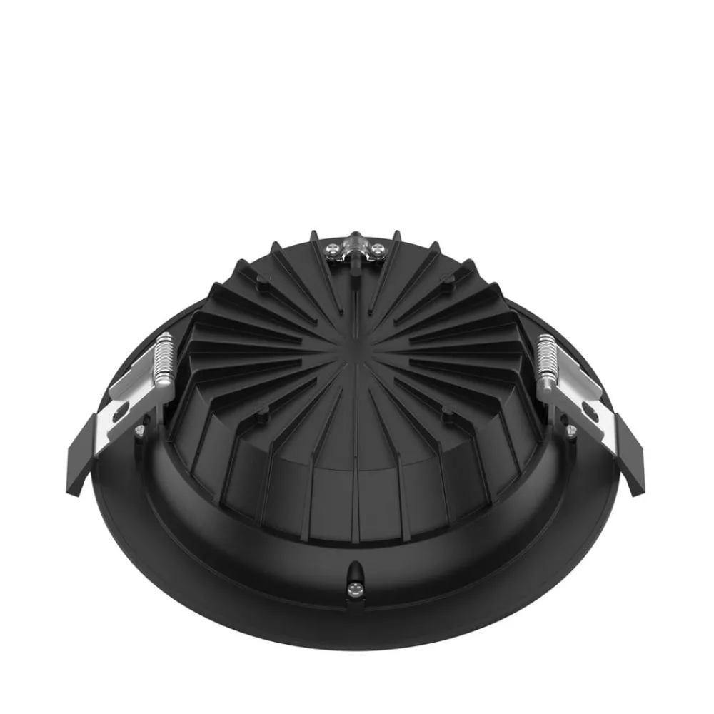 Indbygningsspots ^ The Light Group SLC Shift LED-indbygningsspot Ø 19cm CCT, sort