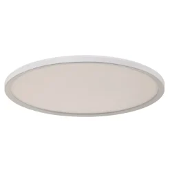 Loftlamper ^ Briloner Slim LED-panel rundt RGBW effekt Ø42cm hvidt