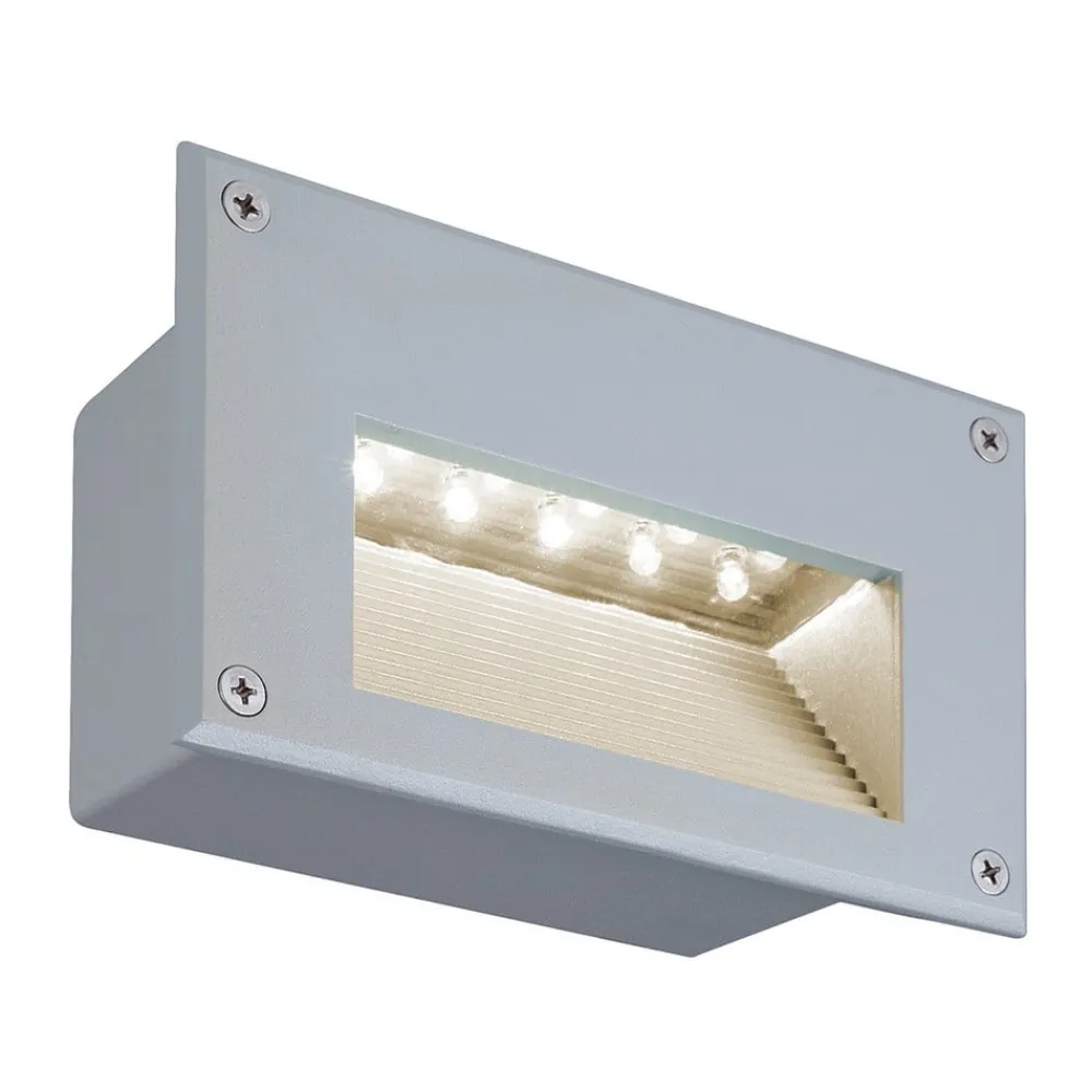 Væglamper ^ SLV Brick LED downunder indbygget væglampe 3.000K