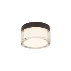 SLV Væg- Og Spejllamper > Cyft LED-væglampe, sort, aluminium, Ø 13,2 cm, CCT