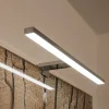 SLV Væg- Og Spejllamper > Dorisa LED-klemme væglampe bredde 50 cm krom