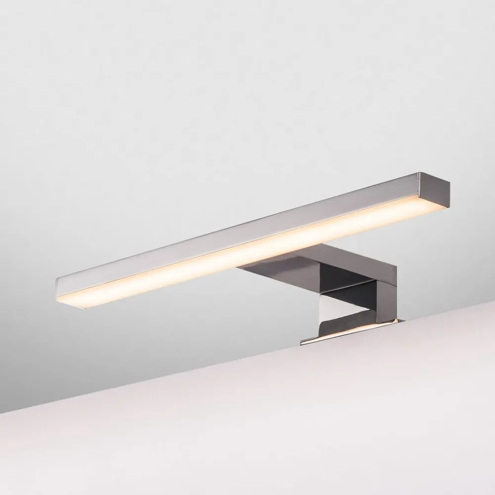Væg- Og Spejllamper ^ SLV Dorisa LED-klemme væglampe bredde 30 cm krom