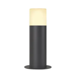 SLV Gadebelysning > Grafit stibelysning antracit cylinder 30 cm