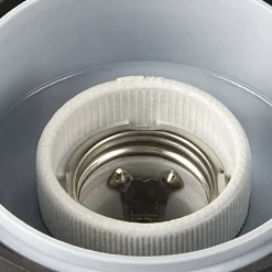 Væglampe Med Sensor ^ SLV Grafit udendørs væglampe cylindrisk med sensor