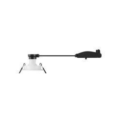 SLV Loftlamper|Loftlamper > Indbygget loftslampe New Tria, hvid, aluminium, Ø 8,2 cm