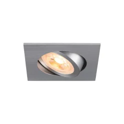 SLV Indbygningsspots > Indbygget loftslampe New Tria, aluminium, aluminium, længde 8,2 cm