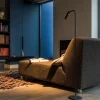 SLV Arbejdsrum/Kontor|Gulvlamper > Karpo LED-gulvlampe, med dæmper, sort