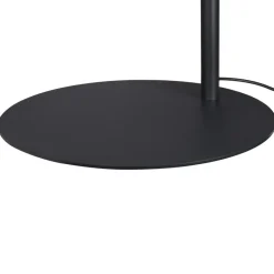 SLV Gulvlamper|Gulvlamper > LED-gulvlampe One Bow FL, sort/messingfarvet, stål