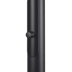 Gulvlamper ^ SLV LED-gulvlampe One Bow FL, sort, stål, højde 232 cm