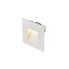 SLV Indbygningsspots|Spotlights > LED-vægindbygningslampe Mobala, hvid, aluminium, 3.000 K