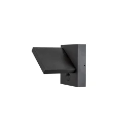 SLV Væglampe Med Sensor > LED-væglampe Abridor, antracit, bredde 14 cm, sensor