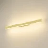 SLV Væg- Og Spejllamper|Væglamper > LED-væglampe til badeværelset One Linear, 70 cm, messingfarvet