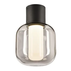 Udendørs Loftlamper ^ SLV Ovalisk LED udendørs loftslampe CCT