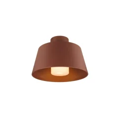 SLV Udendørs Loftlamper > Photoni loftlampe, rustfarvet, aluminium, Ø 25 cm
