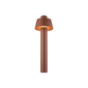 SLV Gadebelysning > Photoni 75, rustfarvet, aluminium, højde 75 cm