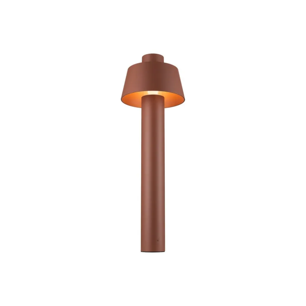 SLV Gadebelysning > Photoni 75, rustfarvet, aluminium, højde 75 cm