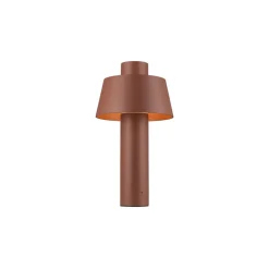 SLV Sokkellamper > Photoni 45 sokkellampe, rustfarvet, aluminium, højde 45 cm