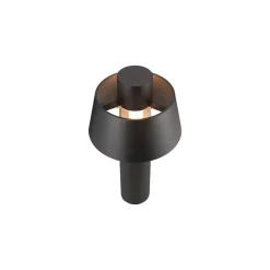 SLV Sokkellamper > Photoni 45 sokkellampe, sort, aluminium, højde 45 cm