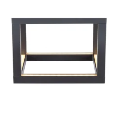 SLV Udendørs Loftlamper > Quadrulo LED udendørs loftslampe indir. antracit