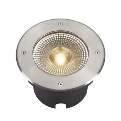 Nedgravet Udebelysning ^ SLV Rocci 200 LED indbygget gulvlampe rund Ø 20cm