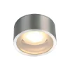 Udendørs Loftlamper ^ SLV Rox loftlampe, børstet aluminium, aluminium, Ø 12,5 cm