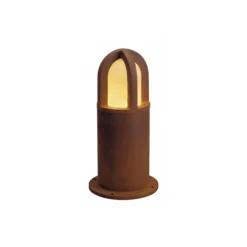 Sokkellamper ^ SLV Rusty Cone 40 rustbrun sokkelampe 40 cm