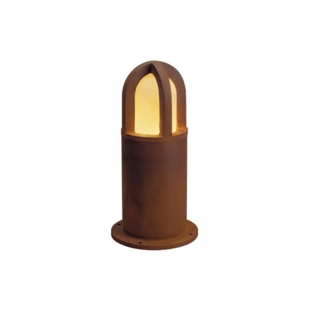 Sokkellamper ^ SLV Rusty Cone 40 rustbrun sokkelampe 40 cm