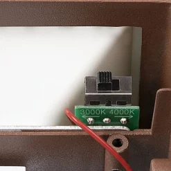 SLV Væglamper > Sitra LED udendørs væglampe op/ned 30cm rust