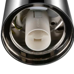 SLV Loftlamper > Varyt loftlampe til badeværelset, krom, aluminium, Ø 12 cm