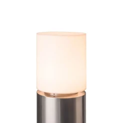 SLV Gadebelysning > vejlampe Roxy akryl, højde 90 cm, grå, stål
