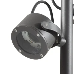 Gadebelysning ^ SLV vejlampe Sitra, 2 lyskilder, antracit, aluminium, GX53, IP44