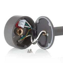 Gadebelysning ^ SLV vejlampe Sitra, 2 lyskilder, antracit, aluminium, GX53, IP44