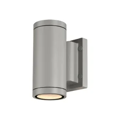 SLV Væglamper > væglampe Myra, sølvgrå, aluminium, bredde 8 cm, op/ned