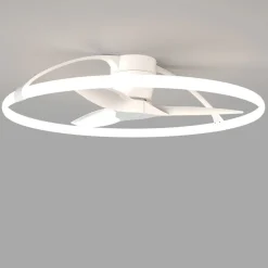 Mantra Iluminación Loftventilatorer > Smart LED-loftventilator Nepal, hvid, DC, støjsvag