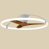 Mantra Iluminación Loftventilatorer > Smart LED-loftventilator Nepal, sølv/nødde, DC, støjsvag