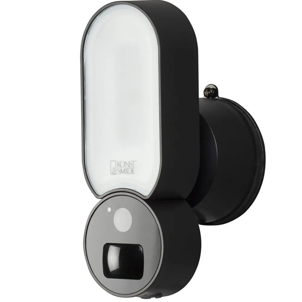 Konstsmide Væglampe Med Sensor > Smartlight 7892-750 kameralampe, WiFi 12 V 800 lm