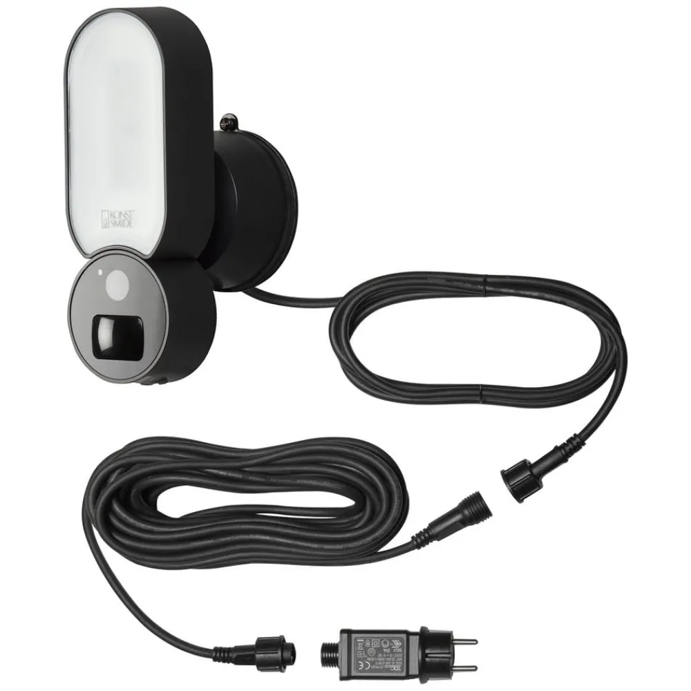 Konstsmide Væglampe Med Sensor > Smartlight 7892-750 kameralampe, WiFi 12 V 800 lm