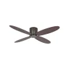 Loftventilatorer ^ CasaFan Smart loftventilator Eco Plano II, Ø 132 cm, valnød, DC