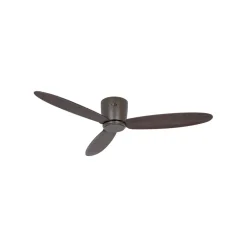 Loftventilatorer ^ CasaFan Smart loftventilator Eco Plano II, Ø 132 cm, valnød, DC
