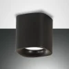 Fabas Luce Loftlamper > Smooth loftlampe, 1 lyskilde, sort, IP44