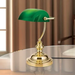 Bordlamper ^ ORION Smuk Onella bordlampe grøn