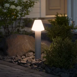 Terrassebelysning|Sokkellamper ^ Konstsmide Smuk sokkellampe Barletta