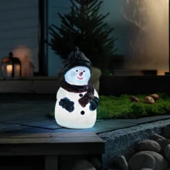 Konstsmide Christmas Dekorationsbelysning|Julepynt > Snemand LED-dekorationsfigur, RGB-farveskift, IP44