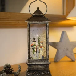 Julepynt ^ Konstsmide Christmas Snemandslanterne LED, vandfyldt