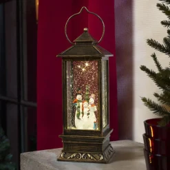 Julepynt ^ Konstsmide Christmas Snemandslanterne LED, vandfyldt
