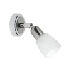 Brilliant Spotlights > Sofia vægspot, jern/krom/hvid, fremspring 19 cm